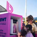 Bestes Trinkwasser gibt es bei der DTM aus rund 60 BWT-Wasserspendern Bestes Trinkwasser gibt es bei der DTM aus rund 60 BWT-Wasserspendern