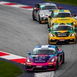 #9 AVIA W&S Motorsport / Tano Neumann / Alon Gabbay / Porsche 718 Cayman GT4 RS CS / Red Bull Ring