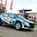 #4	D. Rostek - S. Kopczyk / Skoda Fabia RS Rally2 (RC2) 