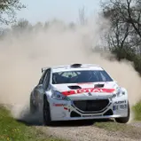 Will den dritten Saisonsieg: Christian Riedemann im Peugeot 208 T16 R5