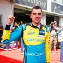 DTM Rennsieger Luca Stolz (27/D) sitzt für das Mercedes-AMG Team HRT im Cockpit