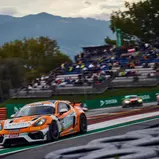 #91 Wimmer Werk Motorsport / Egor Litvinenko / Oskar Dix / Porsche 718 Cayman GT4 RS CS, Red Bull Ring