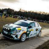 #8	S. Wiegand - C. Gerlich / Opel Corsa Rally4 (RC4) / 60. ADAC Rallye Erzgebirge