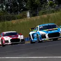 Audi Sport Seyffarth R8 LMS Cup: Tom Spitzenberger vor Robin Rogalski (Foto: Audi Sport Seyffarth R8 LMS Cup)