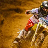 ADAC MX Masters, Jauer, Liam Everts ( Belgien / Suzuki / Team Suzuki World MX2 ) auf seiner Maschine beim ADAC MX Junior Cup