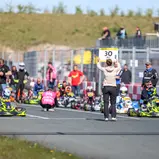 Startvorbereitungen, ADAC Kart Masters, Mülsen