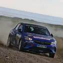Laurent Pellier: Sein zweiter Sieg im ADAC Opel e-Rally Cup hing am seidenen Faden