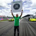 Ex-Fußballnationalspieler David Odonkor verfolgte die DTM live vom Nürburgring
