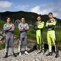 Titelaspiranten: (v.li.) Berkay Besler, Gabriele Piana, Jay Mo Härtling und Enrico Förderer