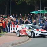 #10 Ertz, Jonas / Lade, Maresa / Opel Corsa Rally4 / RC4, ADAC Rallye Stemweder Berg 