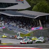 #23 Stefan Bostandjiev / Pavel Lefterov / Overdrive Racing / Porsche 718 Cayman GT4 RS CS