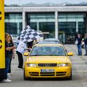 Start und Ziel der ADAC Youngtimer Tour Bodensee 2025 war die Messe Klassikwelt Bodensee in Friedrichshafen