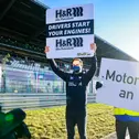 Nico Walther gab das Signal zum Starten der Motoren des ADAC GT Masters