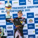 Weiterhin im Förderkader: Der erfolgreiche Schaltkart-Rookie Jakob Bergmeister führte seine erste Saison im DSKC vom ersten bis zum letzten Rennen an