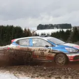 Leader 2WD-Wertung und ADAC Rallye Masters: Carsten Mohe im Renault Clio R3T