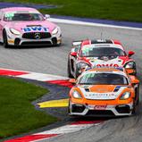 Der Porsche von Wimmer Werk Motorsport beim Heimspiel auf dem Red Bull Ring