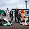 Am Freitag testeten die ADAC GT Masters-Fahrer die E-Karts