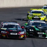 #3 / Aust Motorsport / Audi R8 LMS / Daniel Keilwitz / Sebastian Asch, #10 / Schubert Motorsport / BMW M6 GT3 / Nick Yelloly / Jesse Krohn