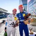 Zwei Mercedes-AMG-Piloten in der DTM ganz vorne: Lucas Auer jagt Maro Engel (l-r)