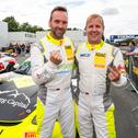 Großer Jubel bei Hendrik Still (li.) und Max Kronberg