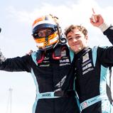 Torsten Kratz (links) und Danny Soufi (rechts) wollen am Sonntagabend über den Titelgewinn im Prototype Cup Germany jubeln