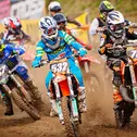 Constantin Piller (532) liegt im ADAC MX Junior Cup 125 auf einem aussichtsreichen zweiten Platz