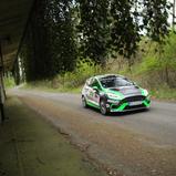 #21 Raffael Sulzinger (DEU) / Lisa Kiefer (DEU), Ford Fiesta Rally4