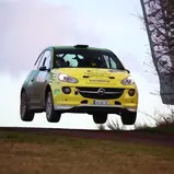Sepp Wiegand freut sich im Opel Adam R2 auf seine Heimveranstaltung