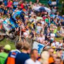 Harri Kullas ( KTM / Finnland ) auf seiner Maschine in der ADAC MX Masters