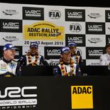 ADAC Rallye Deutschland, Volkswagen Motorsport, Jari-Matti Latvala, Miikka Anttila, Sebastien Ogier, Julien Ingrassia, Andreas Mikkelsen, Ola Floene