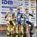 Zweimal Podium für Lennox Lehmann (links) beim Saisonfinale in Hockenheim