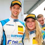 ADAC GT Masters, Sachsenring, HCB-Rutronik Racing, Carrie Schreiner, Dennis Marschall