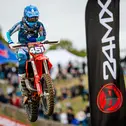 Julius Mikula sorgte im ADAC MX Junior Cup 125 mit drei Laufsiegen für eine saubere Bilanz