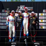 Podium Rennen 1 ADAC TCR Germany, Salzburgring (A)