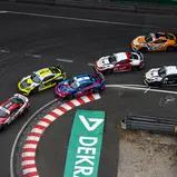 Ganz vorne: Der Porsche von Zulauf/Knopp auf dem Norisring