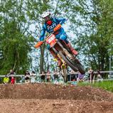 Noah Ludwig führt seit dem Saisonstart die Deutsche Motocross-Meisterschaft Open an (Foto: Kai Brake)