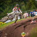 ADAC MX Masters, Gaildorf,  Maximilian Nagl ( Deutschland / Rockstar Energy Husqvarna Factory Racing ) auf seiner Maschine