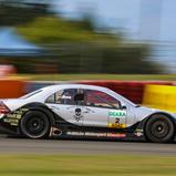Mit Baujahr 2006 das jüngste Fahrzeug im Teilnehmerfeld: die Mercedes-Benz C-Klasse DTM.