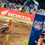 ADAC MX Masters 2018, Möggers, Nick Domann ( Deutschland / KTM / Kosak Racing Team ) beim ADAC MX Junior Cup 85