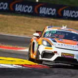 #91 Jesper Brunoj Jensen / Laurenz Rühl / Porsche 718 Cayman GT4 RS Clubsport / Wimmer Werk Motorsport, Nürburgring 2026
