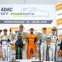 ADAC GT Masters, Nürburgring, Küs Team75 Bernhard, Klaus Bachler, Timo Bernhard, Orange1 by GRT Grasser, Rolf Ineichen, Franck Perera, HCB-Rutronik Racing, Patric Niederhauser, Kelvin van der Linde