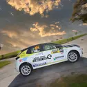 Mit den Kilometern kam auch der Speed: Schulz steigerte sich im neuen Corsa-e Rally kontinuierlich