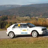 Deutsche Rallyemeisterschaft, ADAC Rallye Masters 2019; 6. Lauf, ADAC Knaus Tabbert 3-Städte-Rallye (Photo by Sascha Dörrenbächer)  #20-Burghard Brink, Lancia Delta Integrale