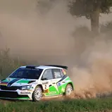 Sieg und Tabellenführung ausgebaut: Fabian Kreim im Skoda Fabia R5