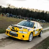 #21	J. Macht - K. Roßdeutscher / Mitsubishi EVO 6 (NC 1) / 60. ADAC Rallye Erzgebirge