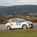 Deutsche Rallyemeisterschaft, ADAC Rallye Masters 2019; 6. Lauf, ADAC Knaus Tabbert 3-Städte-Rallye (Photo by Sascha Dörrenbächer)  #82-Alexander Merkel, Opel Adam R2