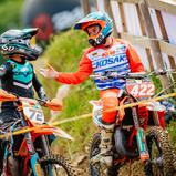 ADAC MX Masters 2018, Möggers, Liam Everts ( Belgien / KTM ) und Camden Mc Lellan ( Südafrika / KTM / Kosak Racing Team ) beim ADAC MX Junior Cup 85