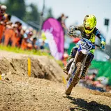 ADAC MX Masters 2019 , ADAC MX Masters Möggers, Sacha Coenen ( Belgien / Yamaha / Grizzly Yamaha Junior Team INDG ) beim ADAC MX Junior Cup