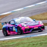 #9 AVIA W&S Motorsport / Tano Neumann / Alon Gabbay / Porsche 718 Cayman GT4 RS CS, Hockenheimreing