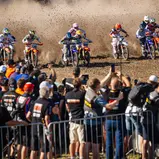 Start beim ADAC MX Masters, Gaildorf